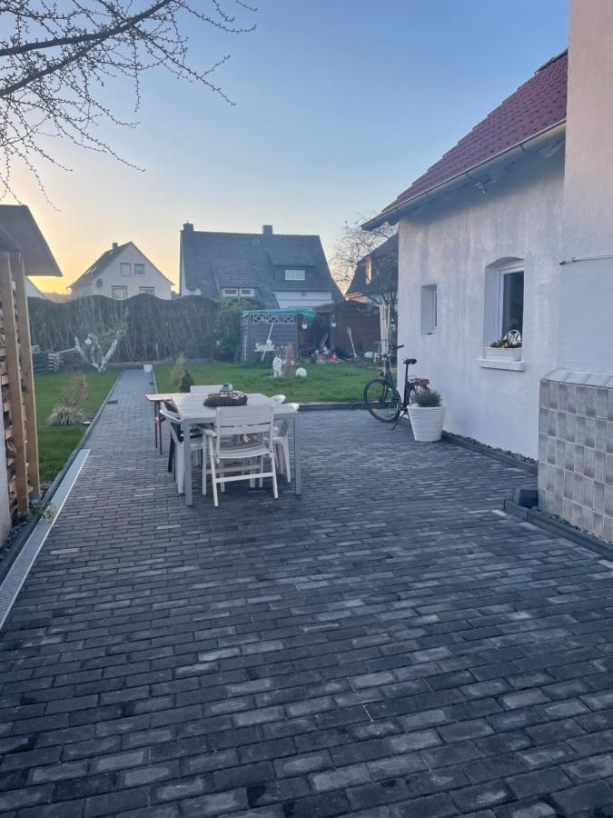 Kleine Gemuetliche Einliegerwohnung Mit Garten Und Pool Nordstemmen Buitenkant foto